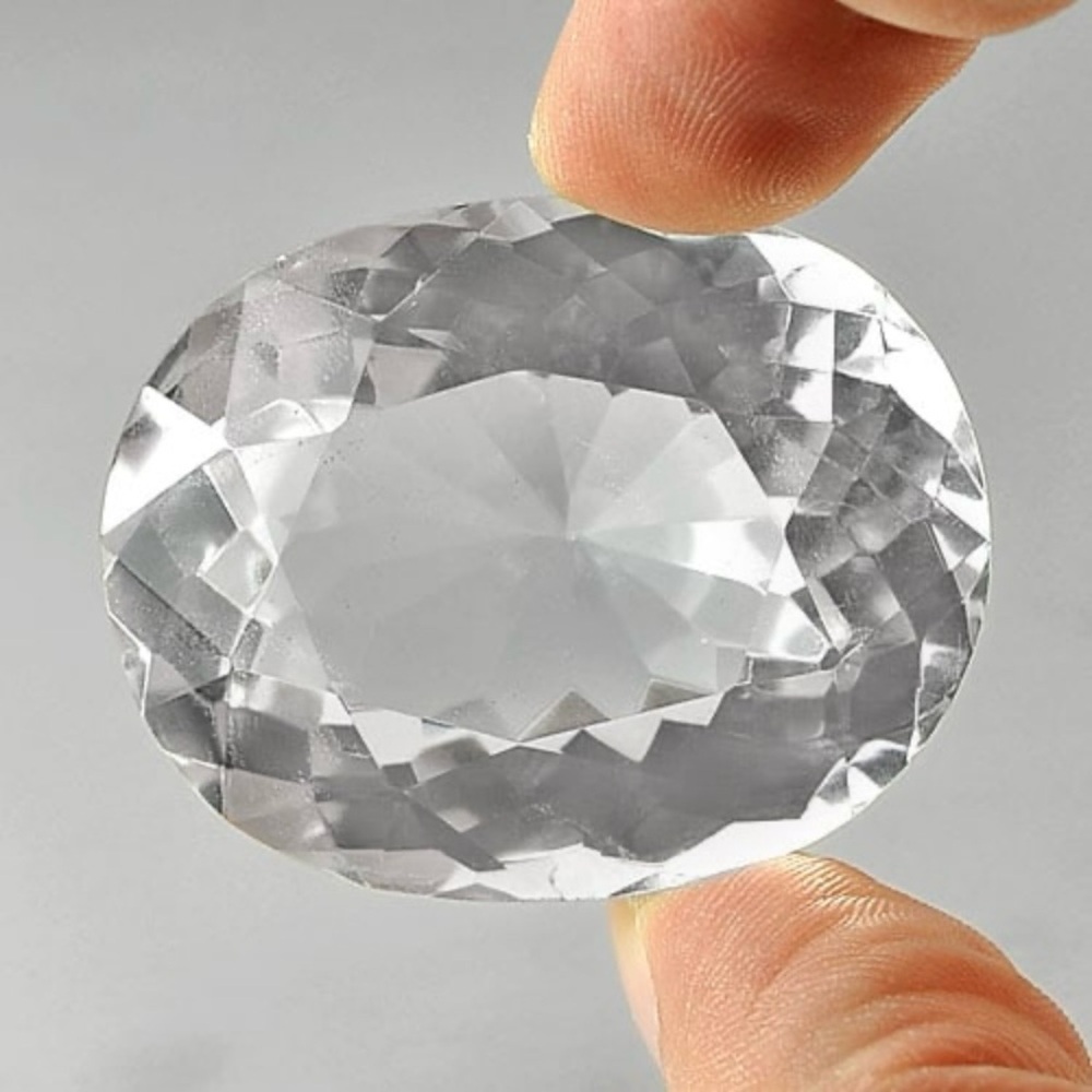 Huge White Quartz 14421 Ct Oval 40 X 31 Mm Natural Unheated Gemstone Brazil